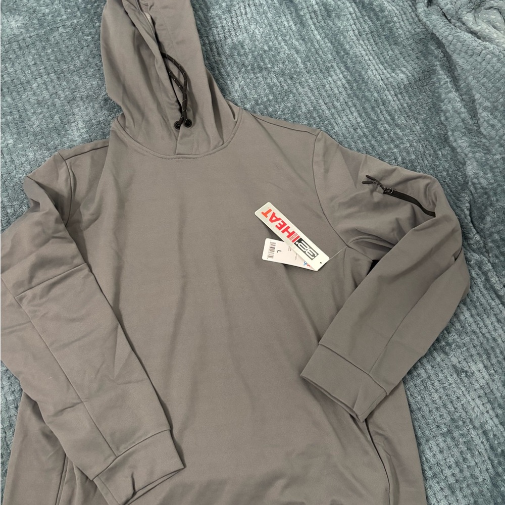 Men's Gray hoodie and black pants NWT size large